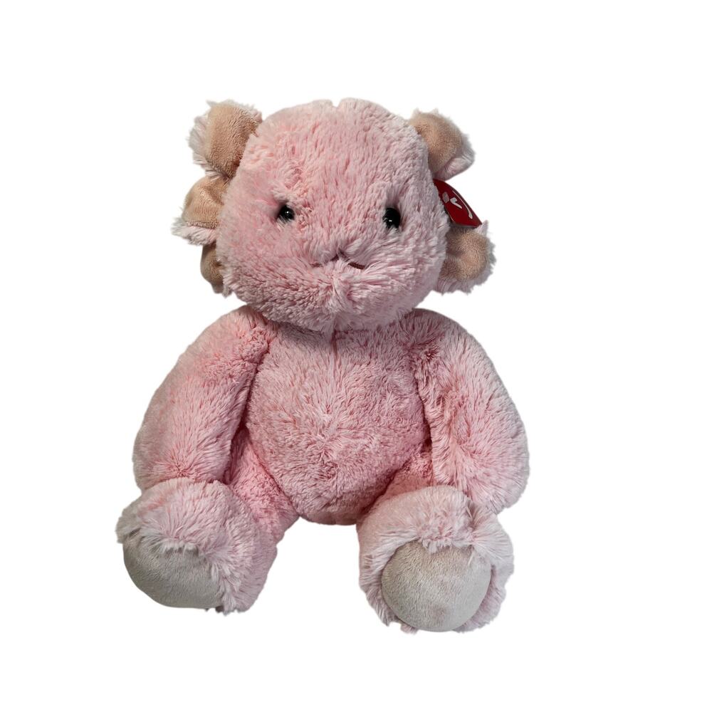 AURORA Pink Axolotl plush stuffed NWT 14" eco friendly line collectible cuteness